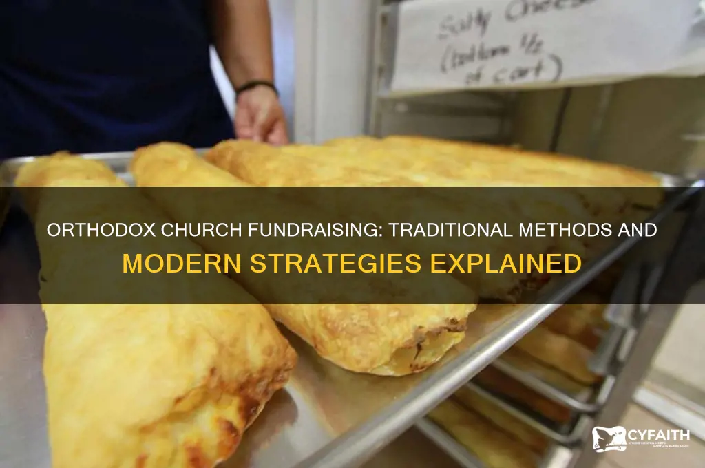 how do orthodox churches raise money