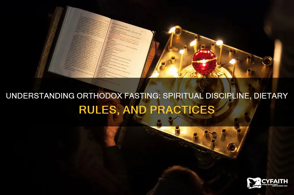 how do orthodox fasting