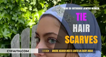 Mastering the Art: Orthodox Jewish Women's Hair Scarf Tying Techniques