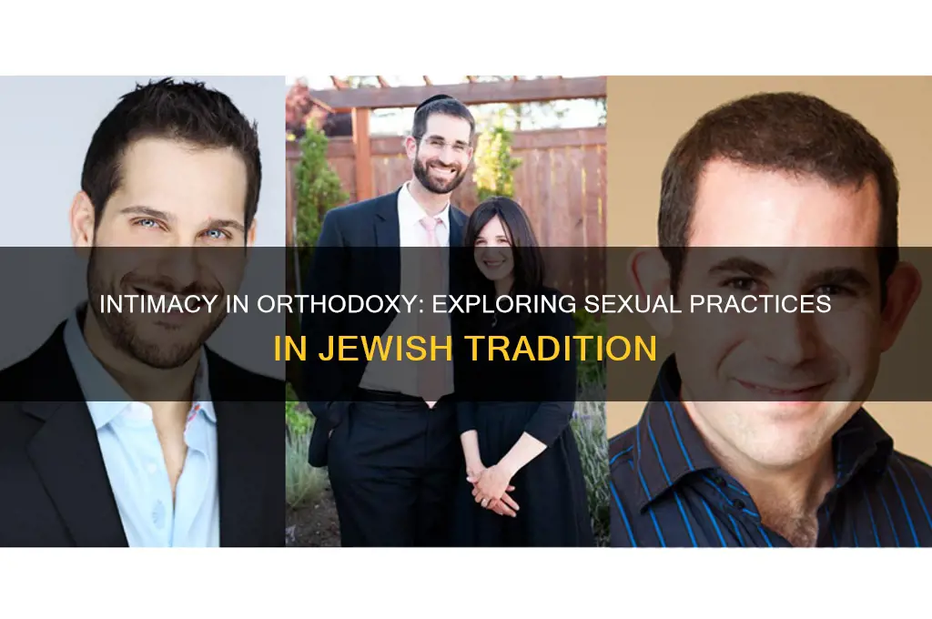 how do orthodox jews have sex