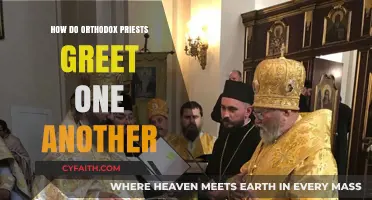 Traditional Greetings Among Orthodox Priests: A Sacred Exchange of Blessings