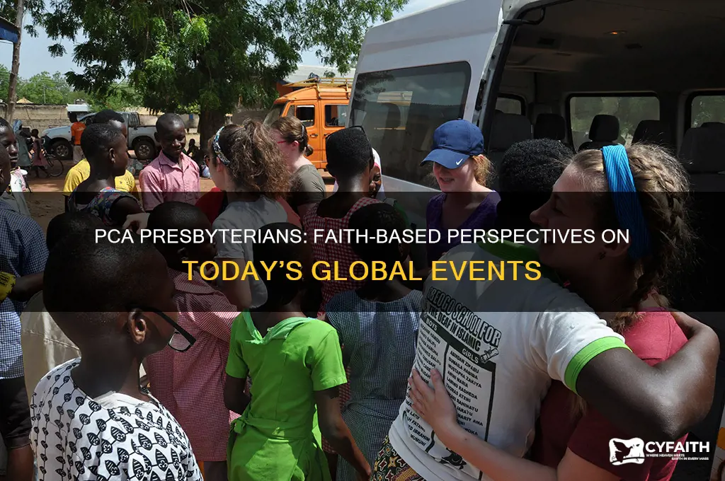 how do presbyterian pca interpret current events