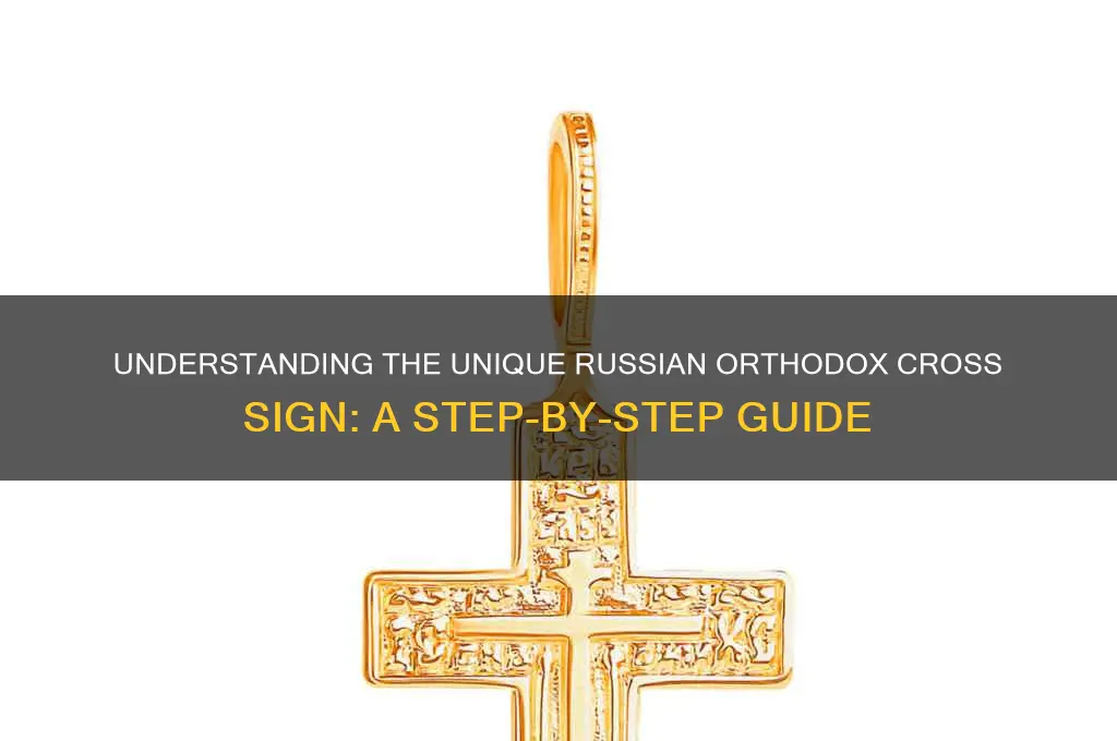 how do russian orthodox cross themselves