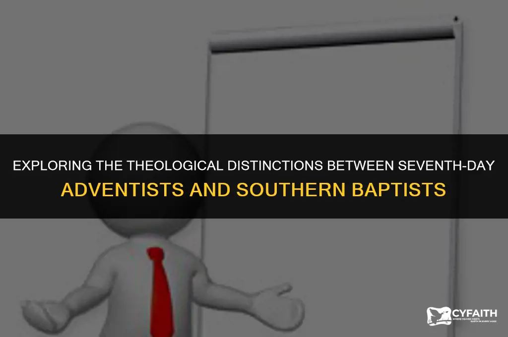 how do seventh day adventist beliefs differ from southern baptist