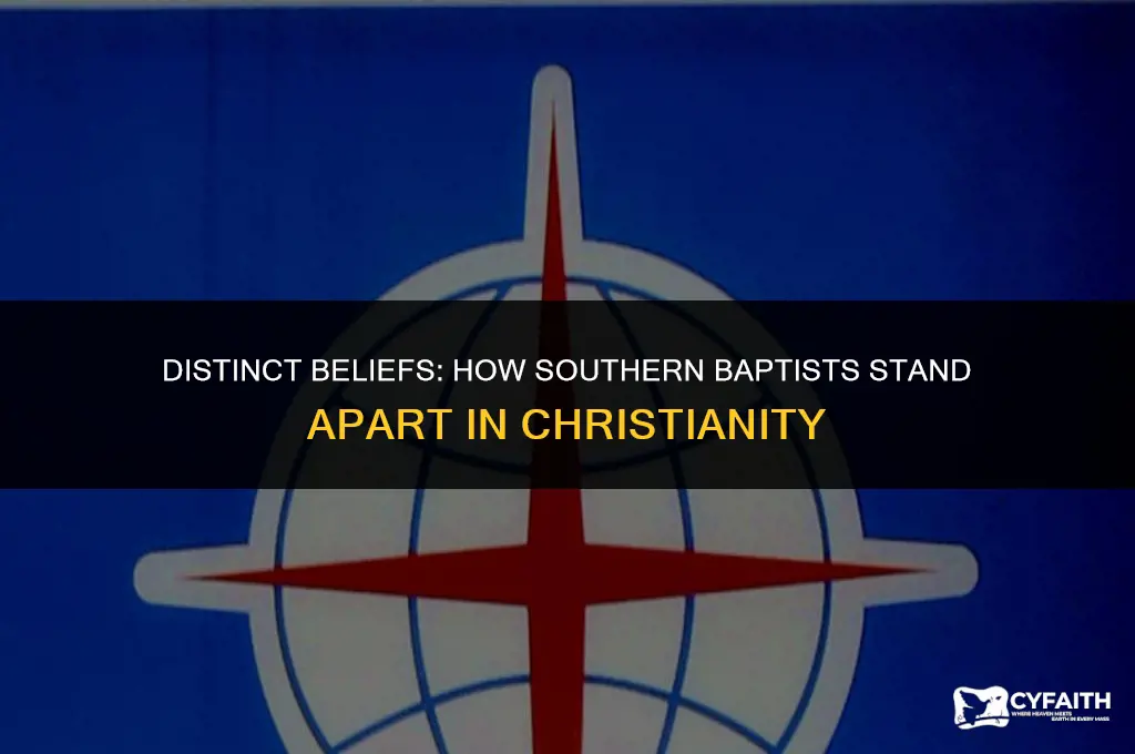 how do southern baptists differ from other christian denominations