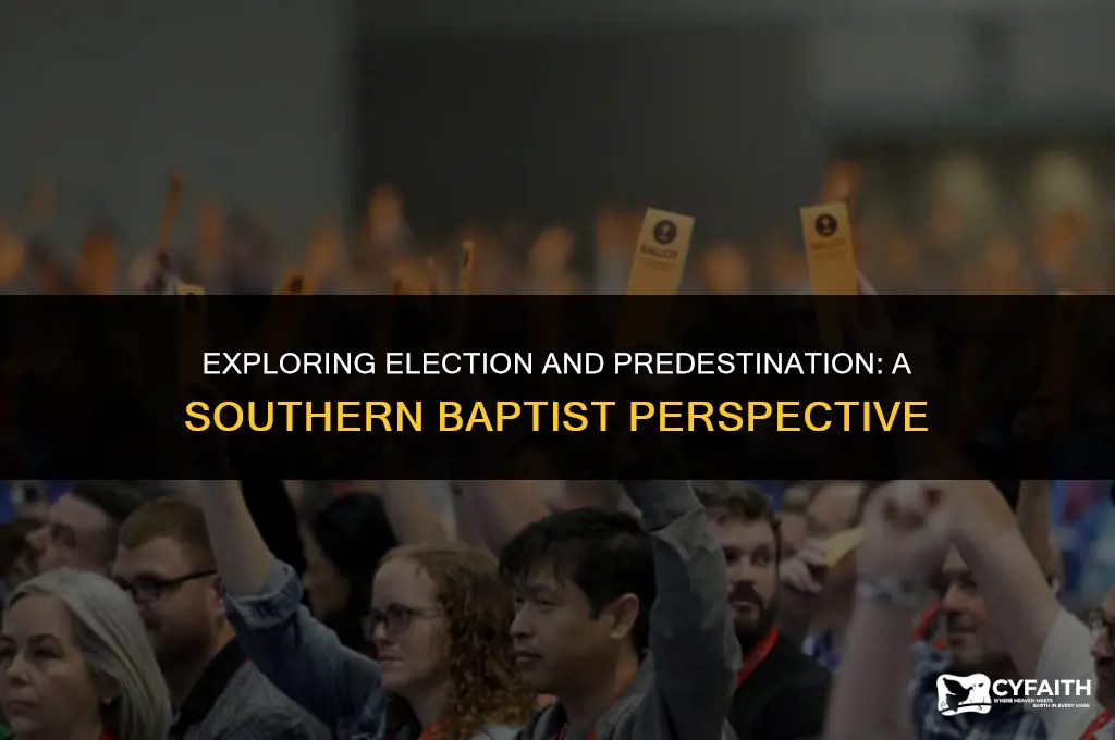 how do southern baptists explain election and predestination