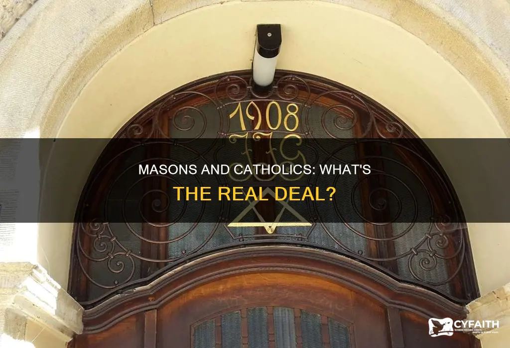 how do the masons feel about catholics