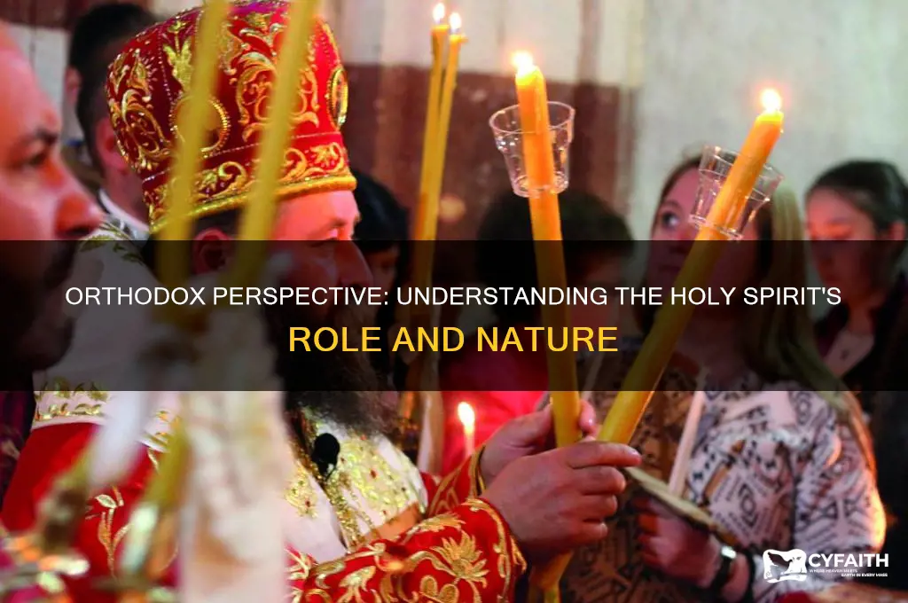 how do the orthodox view the holy spirit