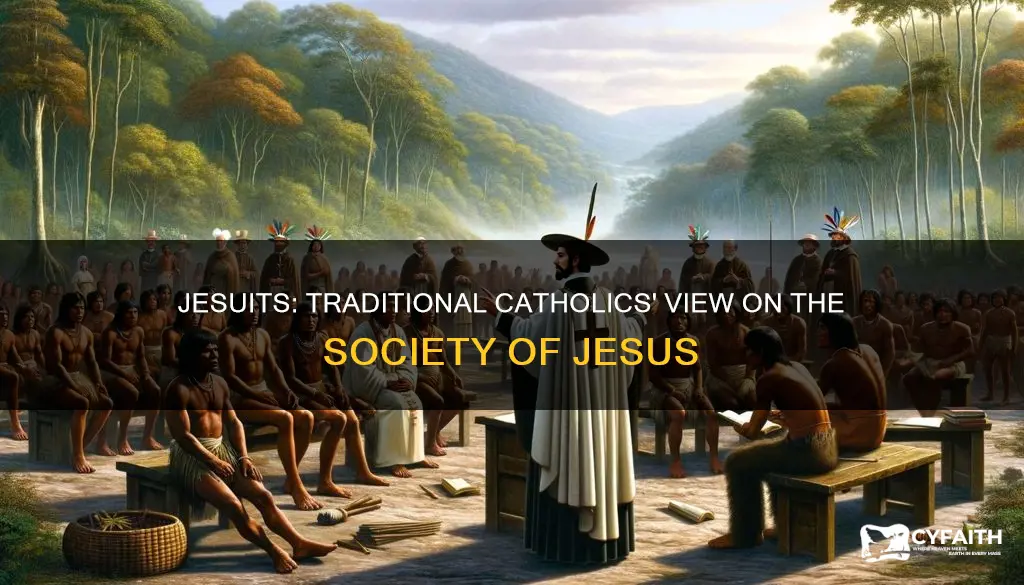 how do traditonal catholics view jesuits