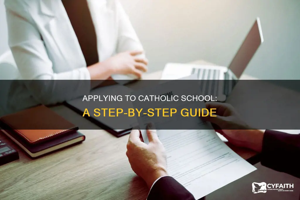 how do u apply to catholic