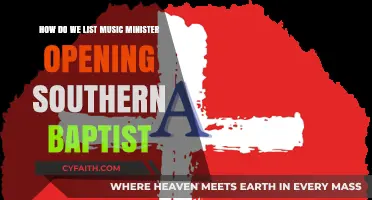 Exploring Opportunities: Music Minister Openings in Southern Baptist Churches