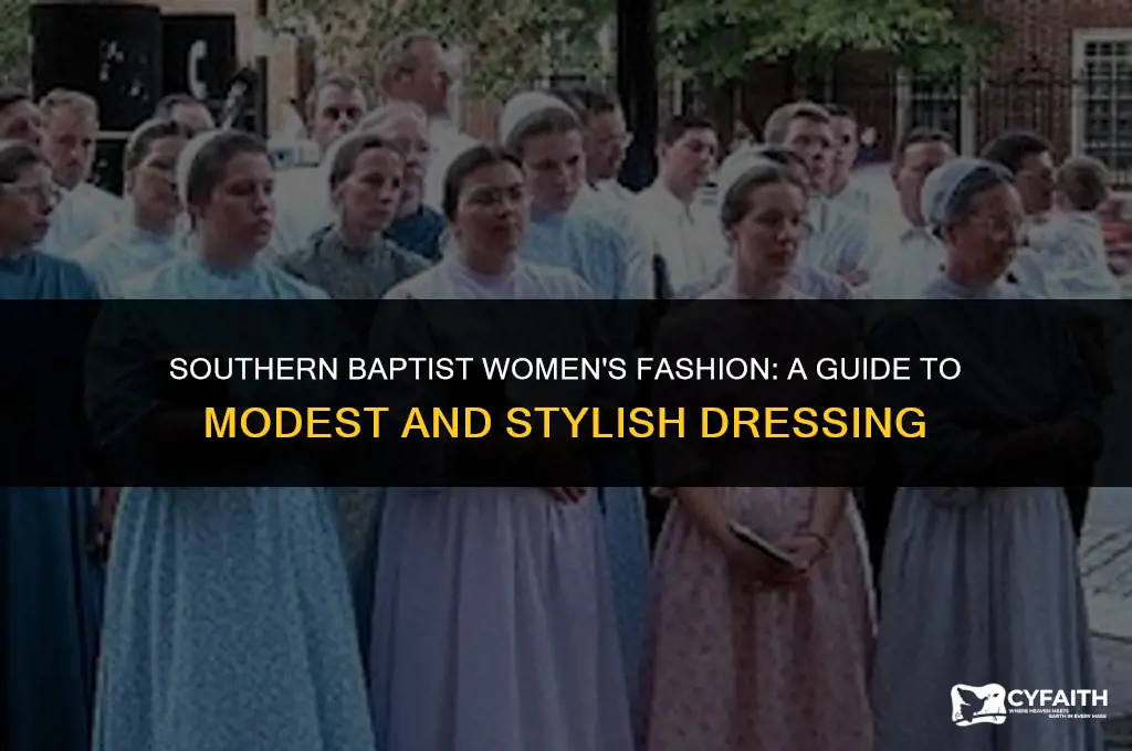 how do women in southern baptist dress