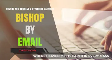 Proper Email Etiquette for Addressing a Byzantine Catholic Bishop