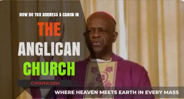 Understanding Canon Titles and Proper Address in the Anglican Church