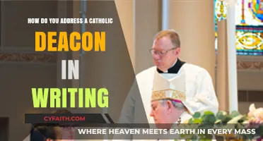 Properly Addressing a Catholic Deacon in Written Communication: A Guide