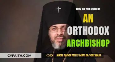 Proper Etiquette: Addressing an Orthodox Archbishop with Respect and Reverence