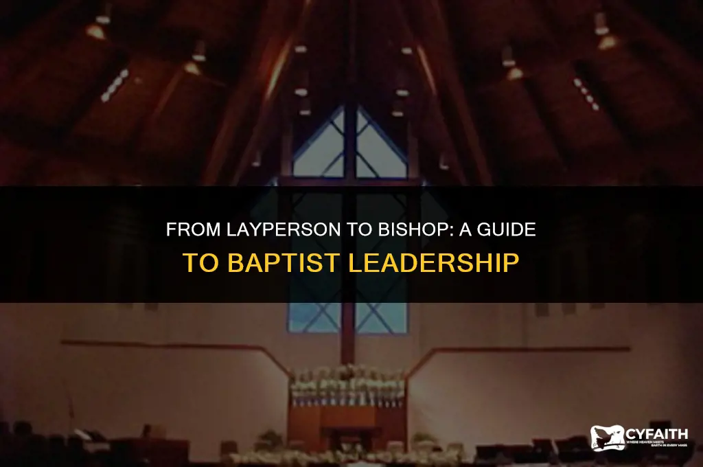 how do you become a baptist bishop