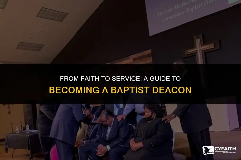 how do you become a baptist deacon