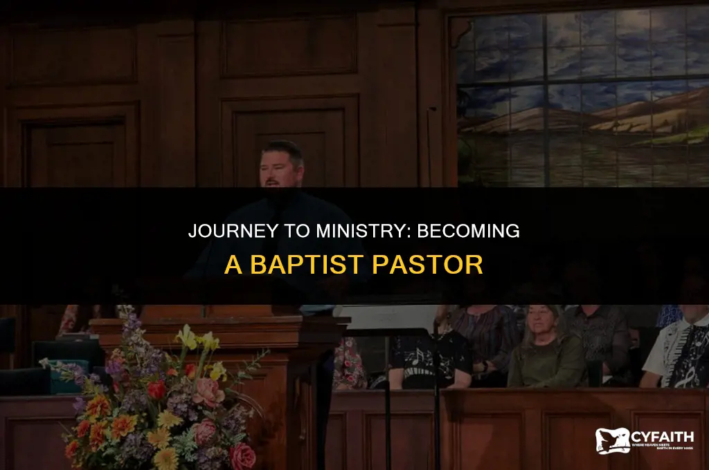 how do you become a pastor in the baptist church