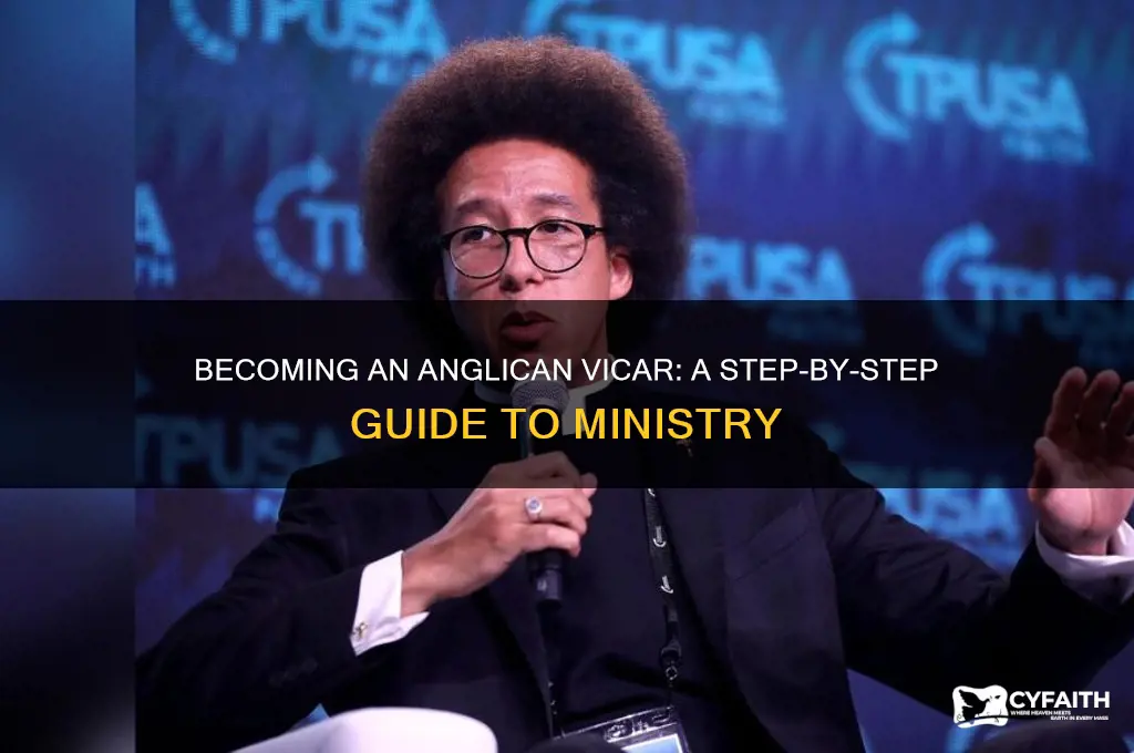 how do you become an anglican vicar