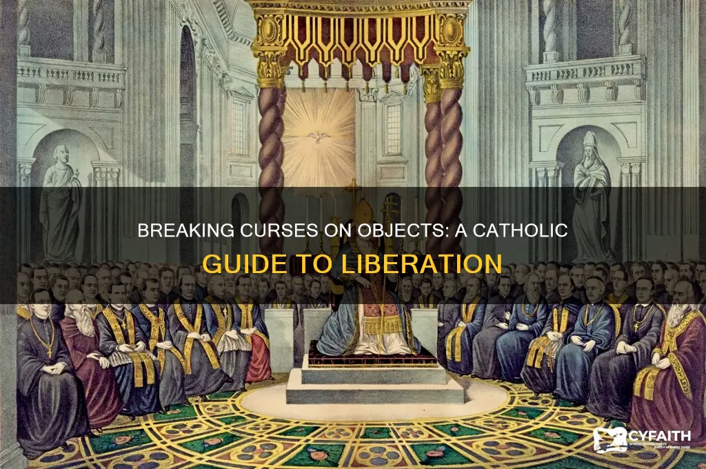 how do you break curses off of objects catholic