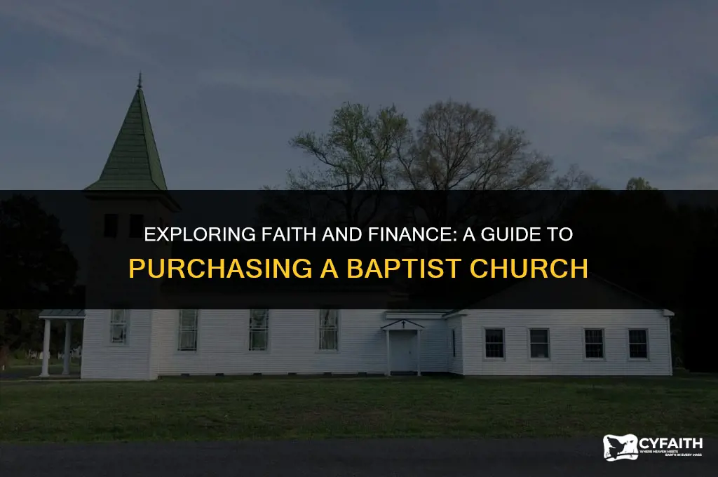 how do you buy a baptist church