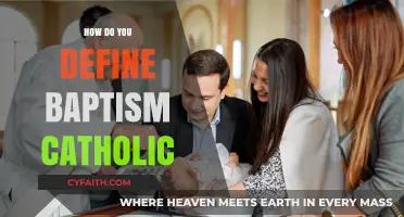 Baptism in Catholic Faith: What You Need to Know