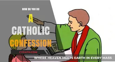 Catholic Confession: A Guide to Seeking Forgiveness