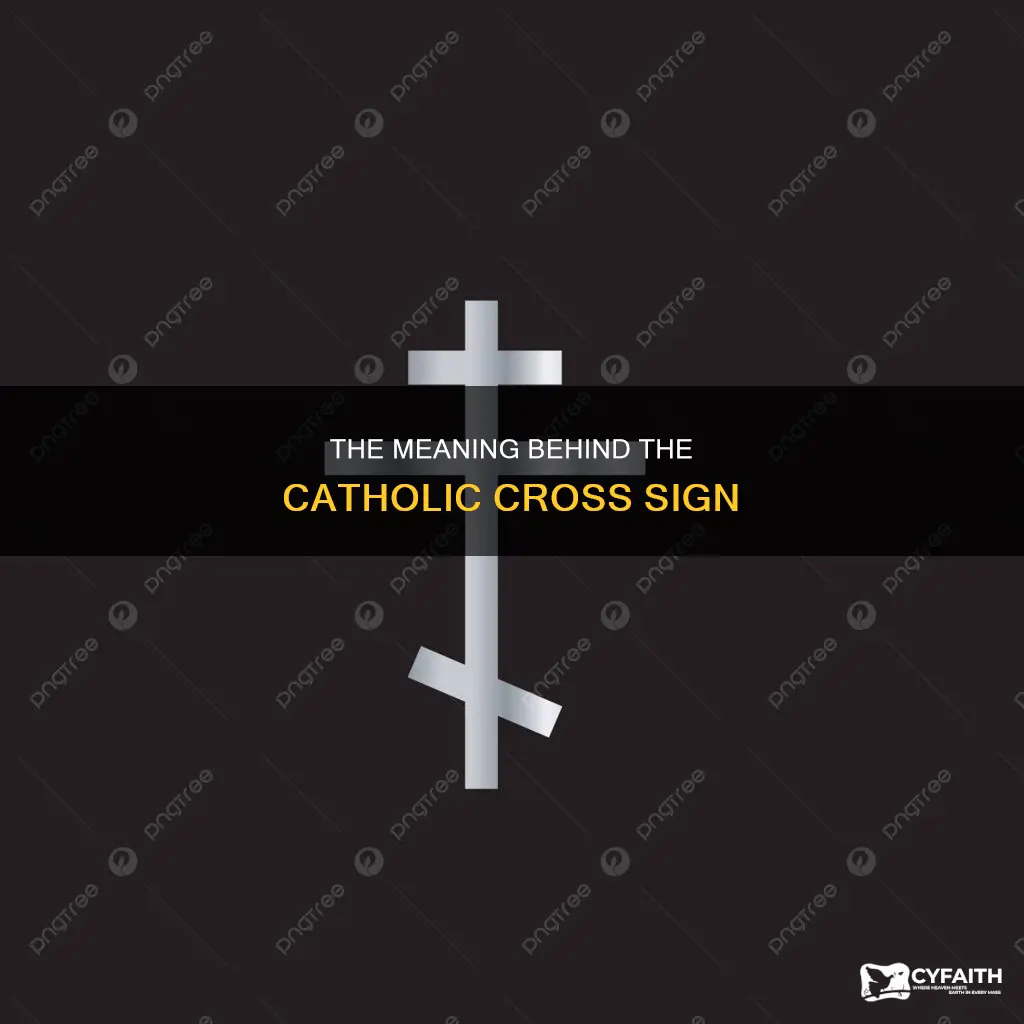 how do you dou o the catholic cross