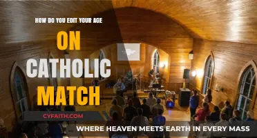 Editing Your Age on Catholic Match: A Step-by-Step Guide