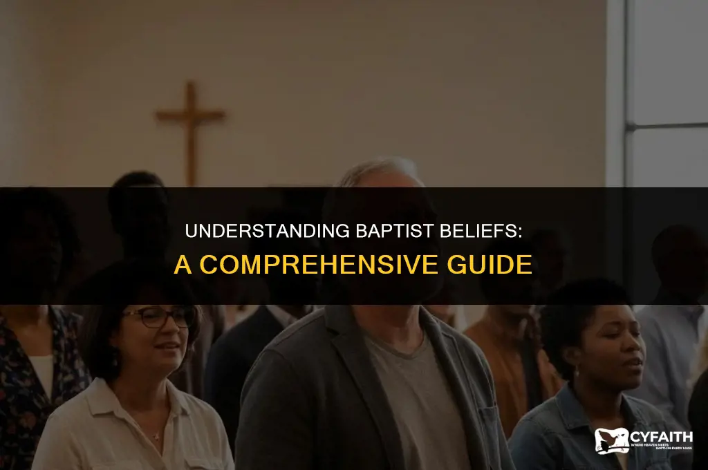 how do you explain baptist