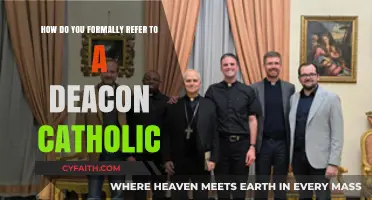 Proper Formal Address for a Catholic Deacon: Etiquette and Respect