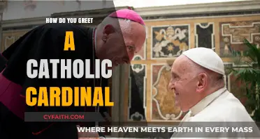 Greeting a Cardinal: The Proper Way