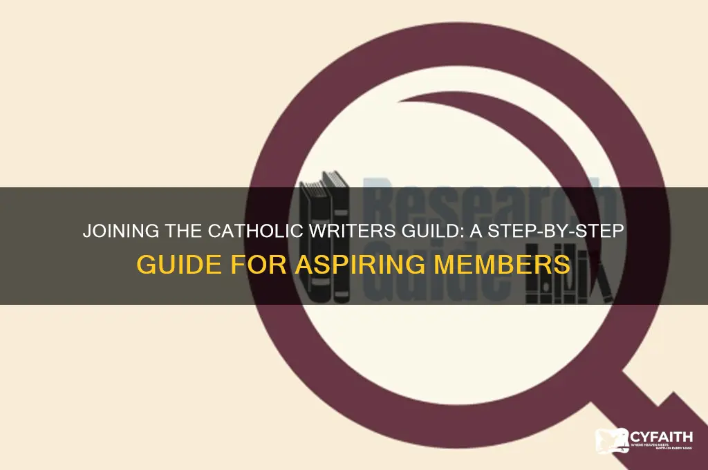 how do you join the catholic writer