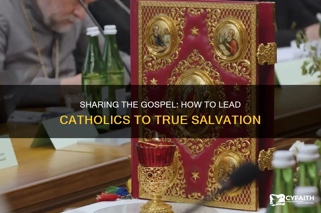 how do you reach a catholic with true salvation