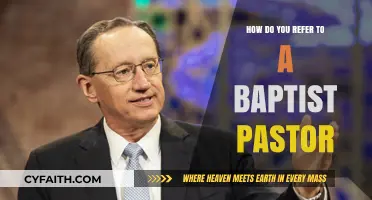 Understanding Baptist Clergy: The Appropriate Terminology for Pastors