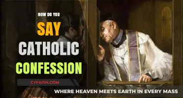 Confession for Catholics: What to Say and How