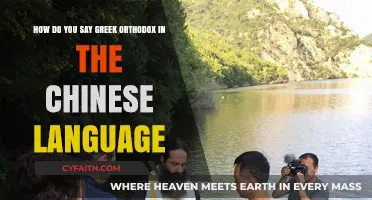 Greek Orthodox in Chinese: Translation and Cultural Insights Explained