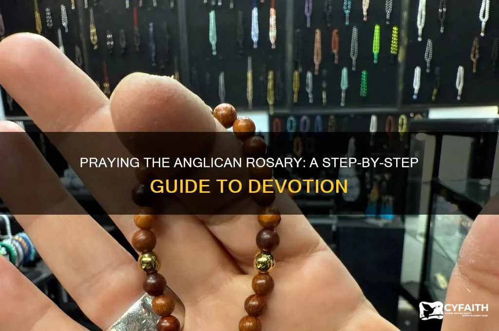 how do you say the anglican rosary
