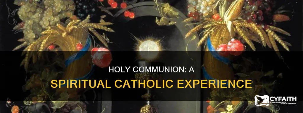 how do you spiritually receive holy communion catholic