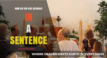 Catholic Usage in a Sentence: Examples and Applications