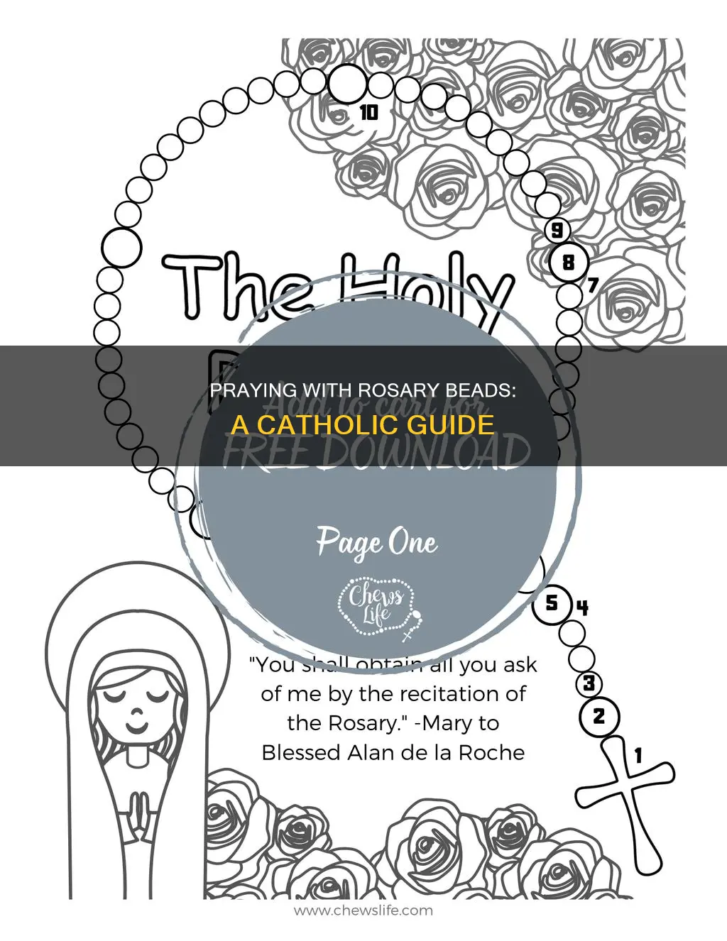 how do you use catholic rosary beads