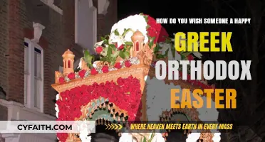 Wishing a Joyful Greek Orthodox Easter: Traditions, Greetings, and Blessings