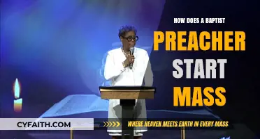 From Pulpit to Pews: A Baptist Preacher's Guide to Starting Mass