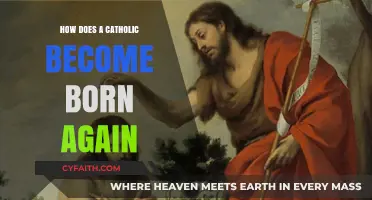 Catholics: Born Again Through Baptism