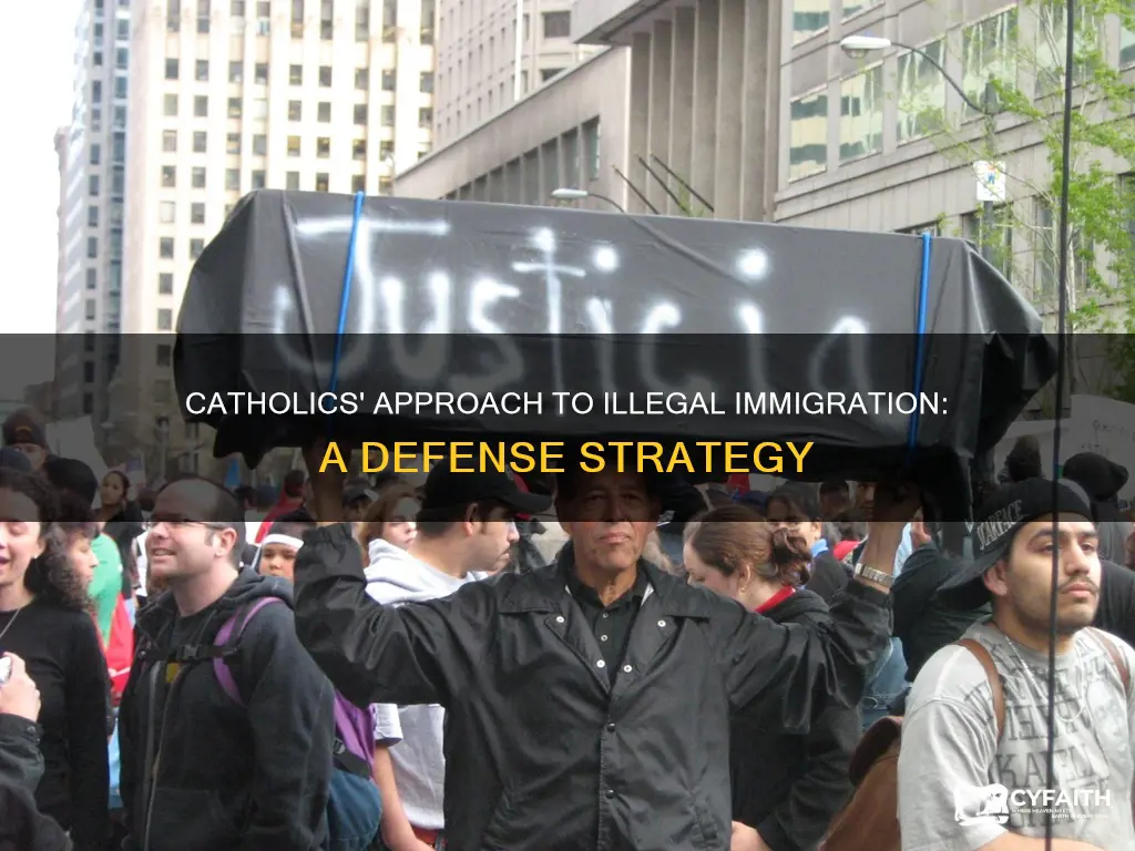 how does a catholic defend against illegal immigration
