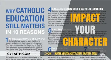 Catholic Education: Shaping Your Character