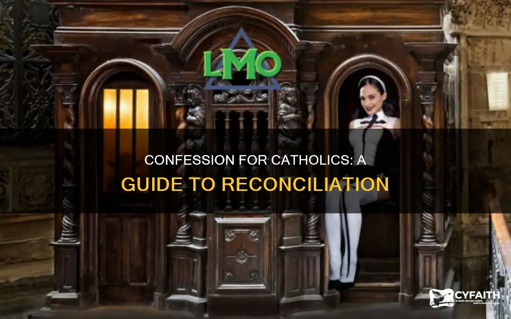 how does a catholic go to confession
