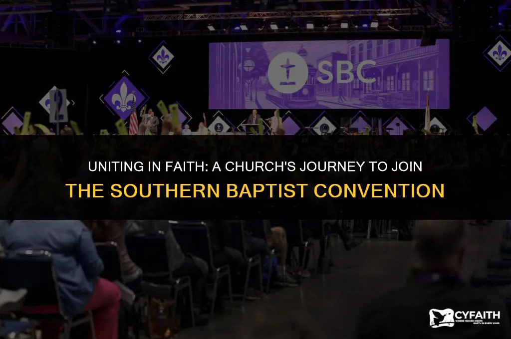how does a church join the southern baptist convention