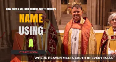 Anglican Tradition: The Unique 'A' in Bishops' Names Explained